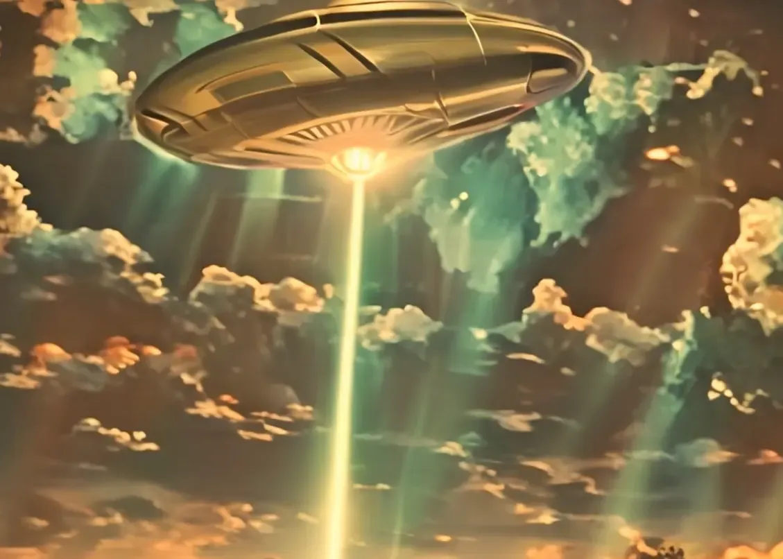 Aliens - 1950's Vintage Sci-Fi parody
